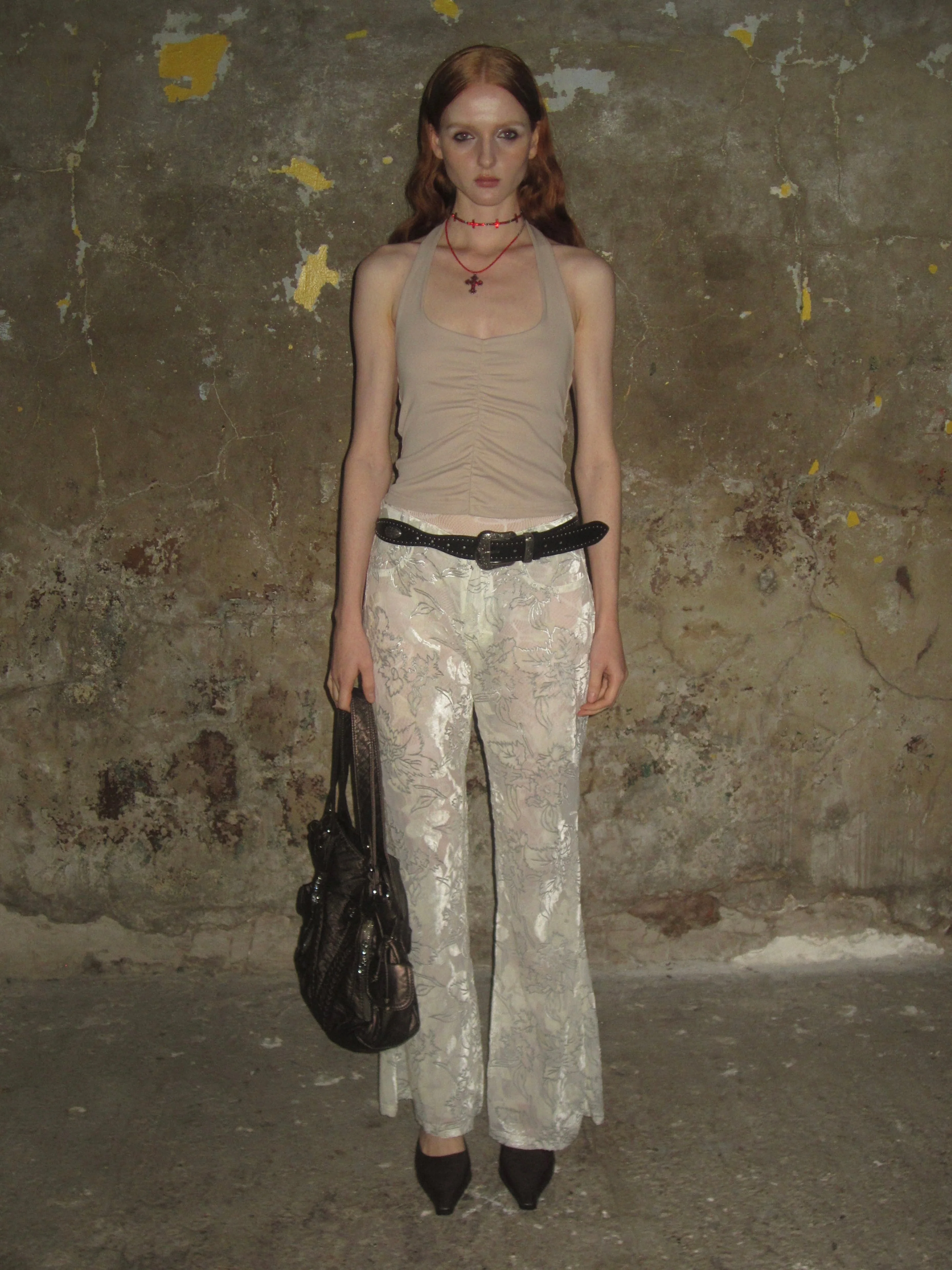 Asymmetric Punk-Style Studded Belt - Image 6