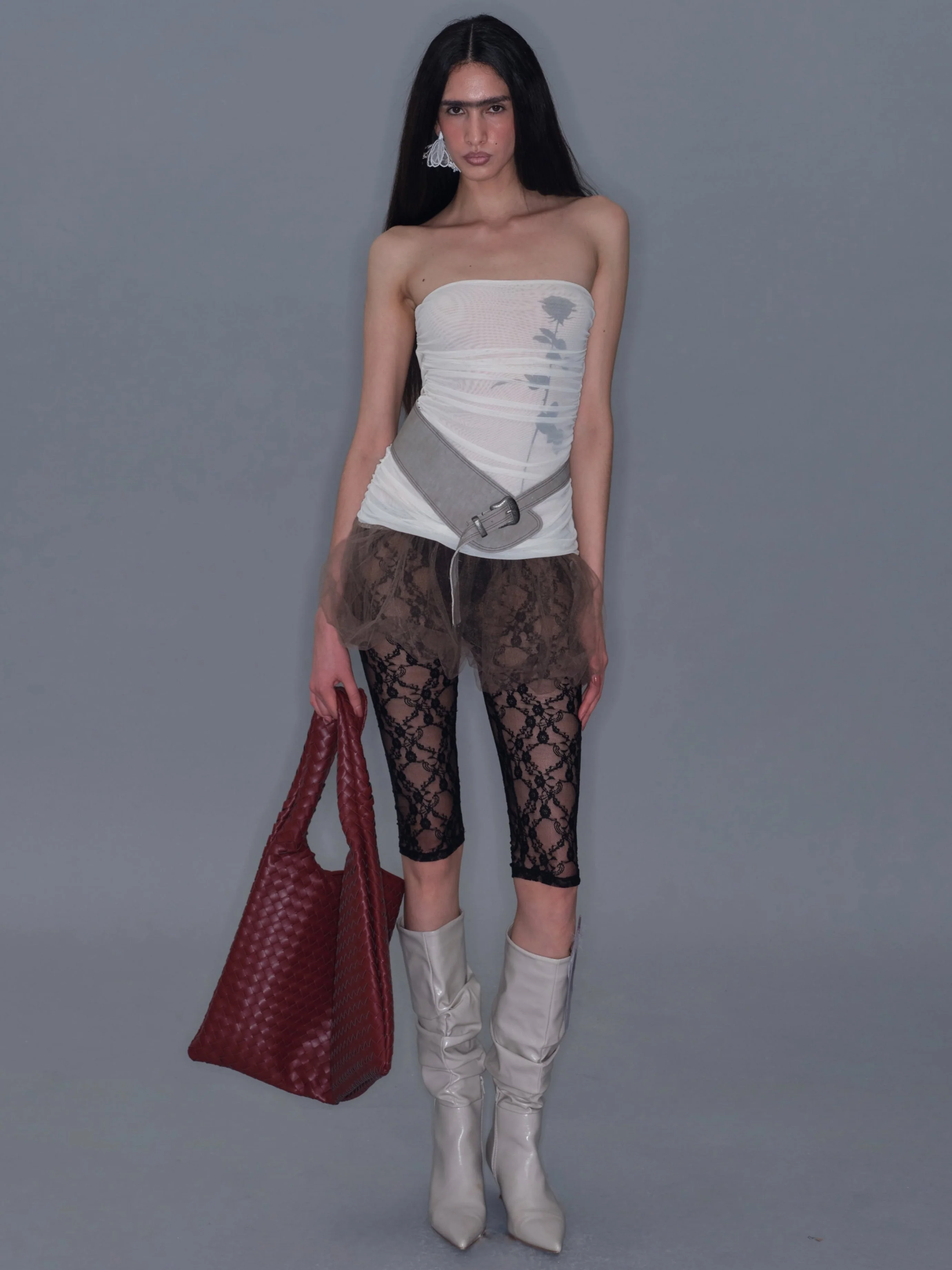 Buckle Strap Belt/ Khaki - Image 10
