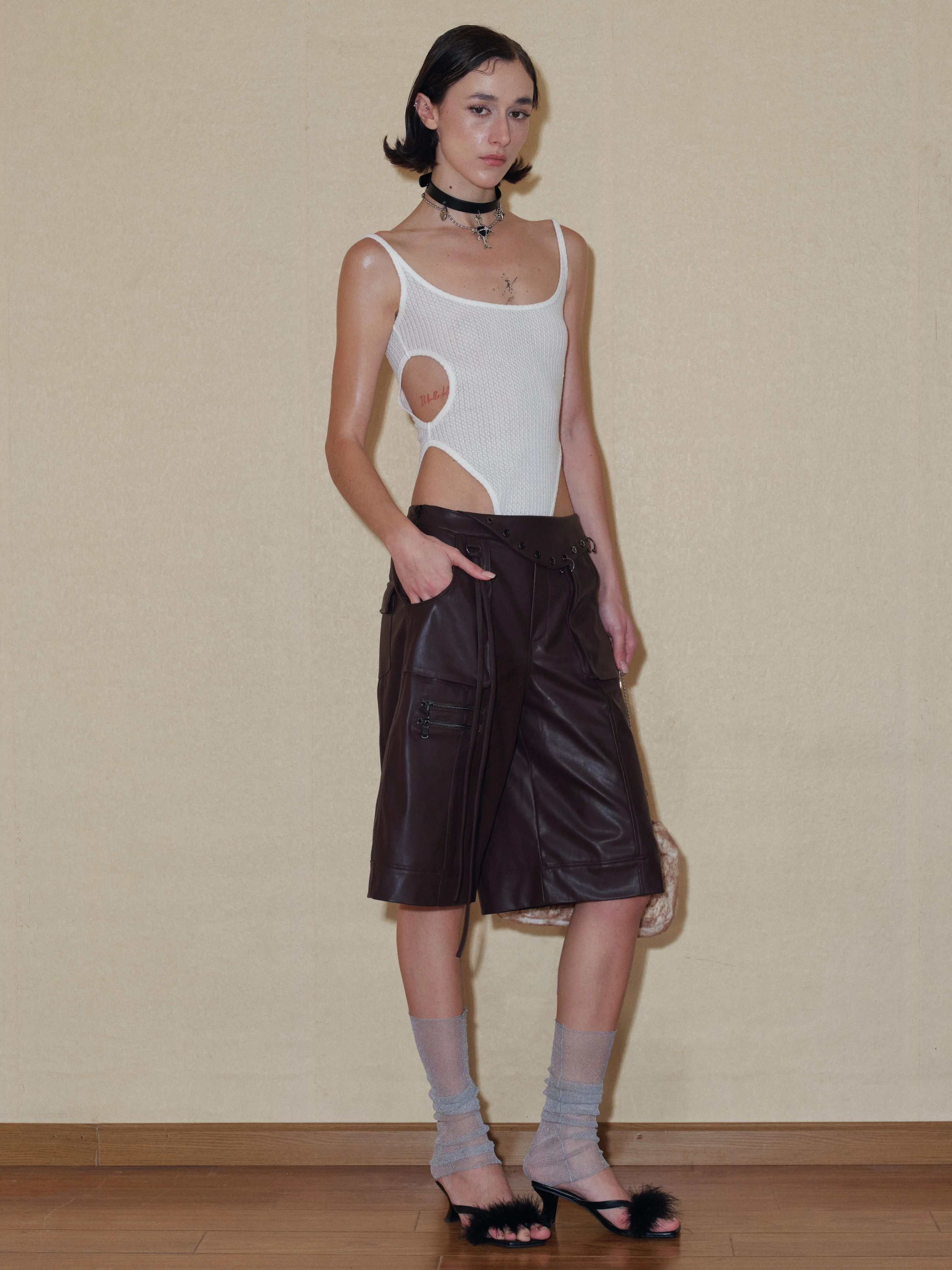 Cut Out Bodysuit - Image 2