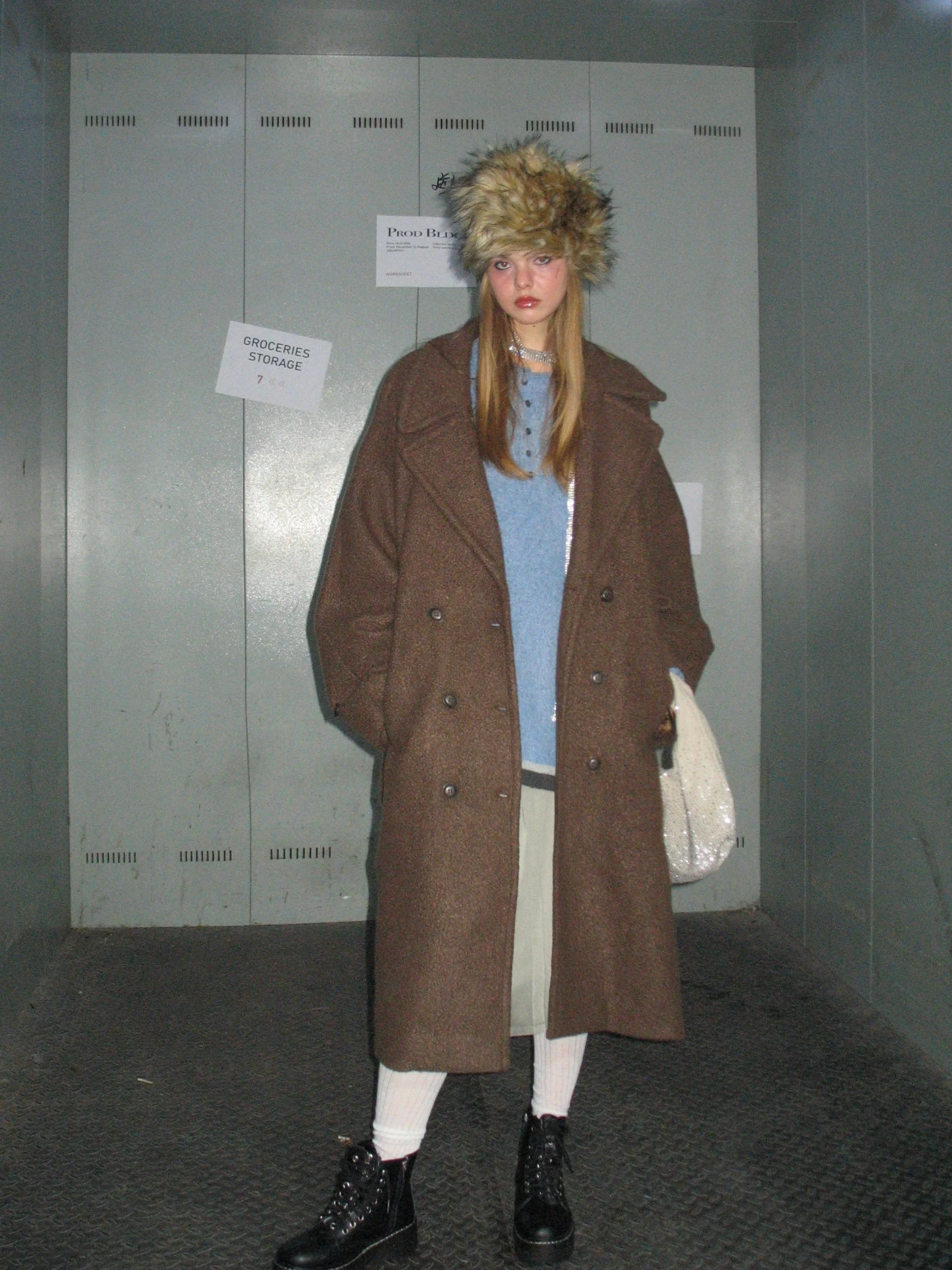 Frenchy Lapel Neck Double Button OverCoat - Image 3