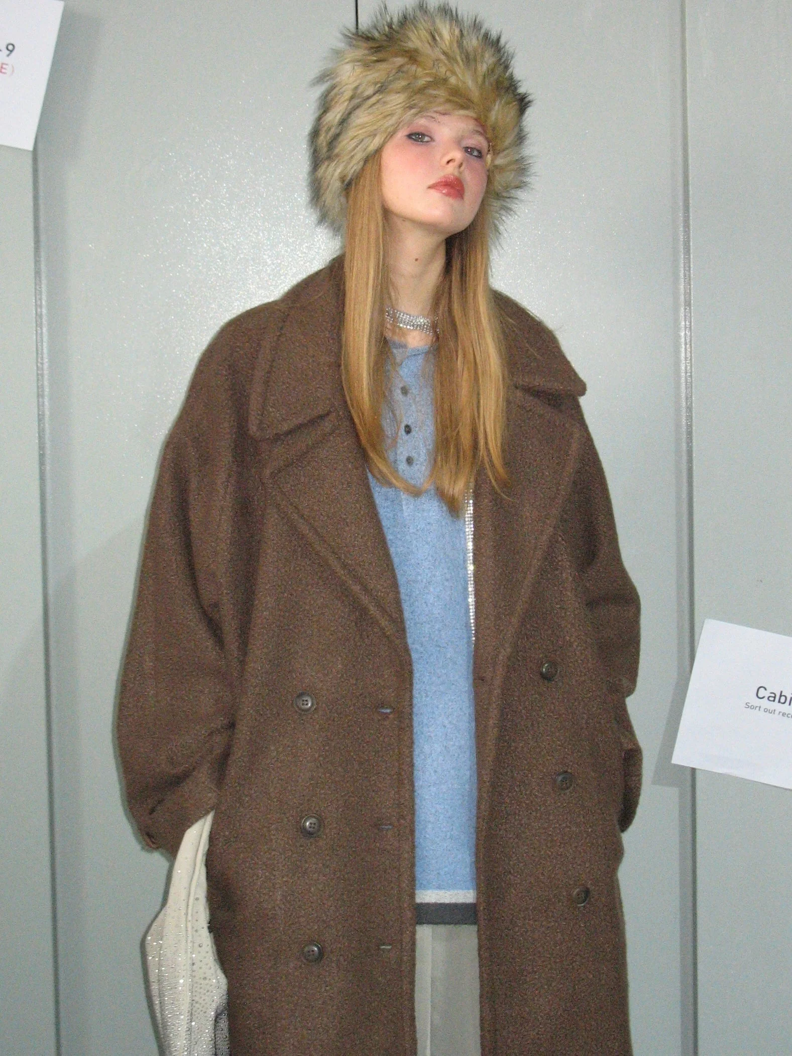 Frenchy Lapel Neck Double Button OverCoat - Image 6