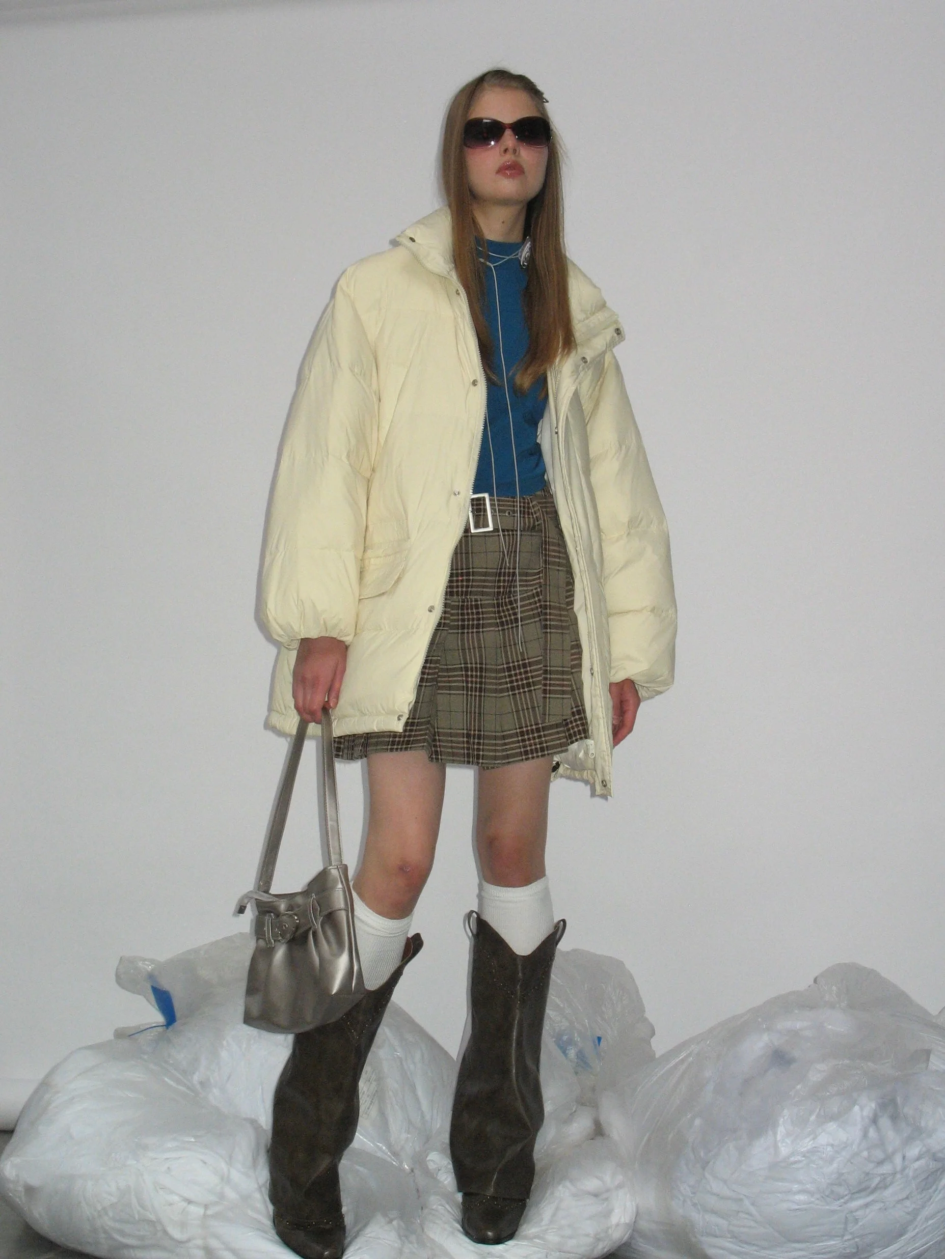 Off White Down Jacket - Image 10