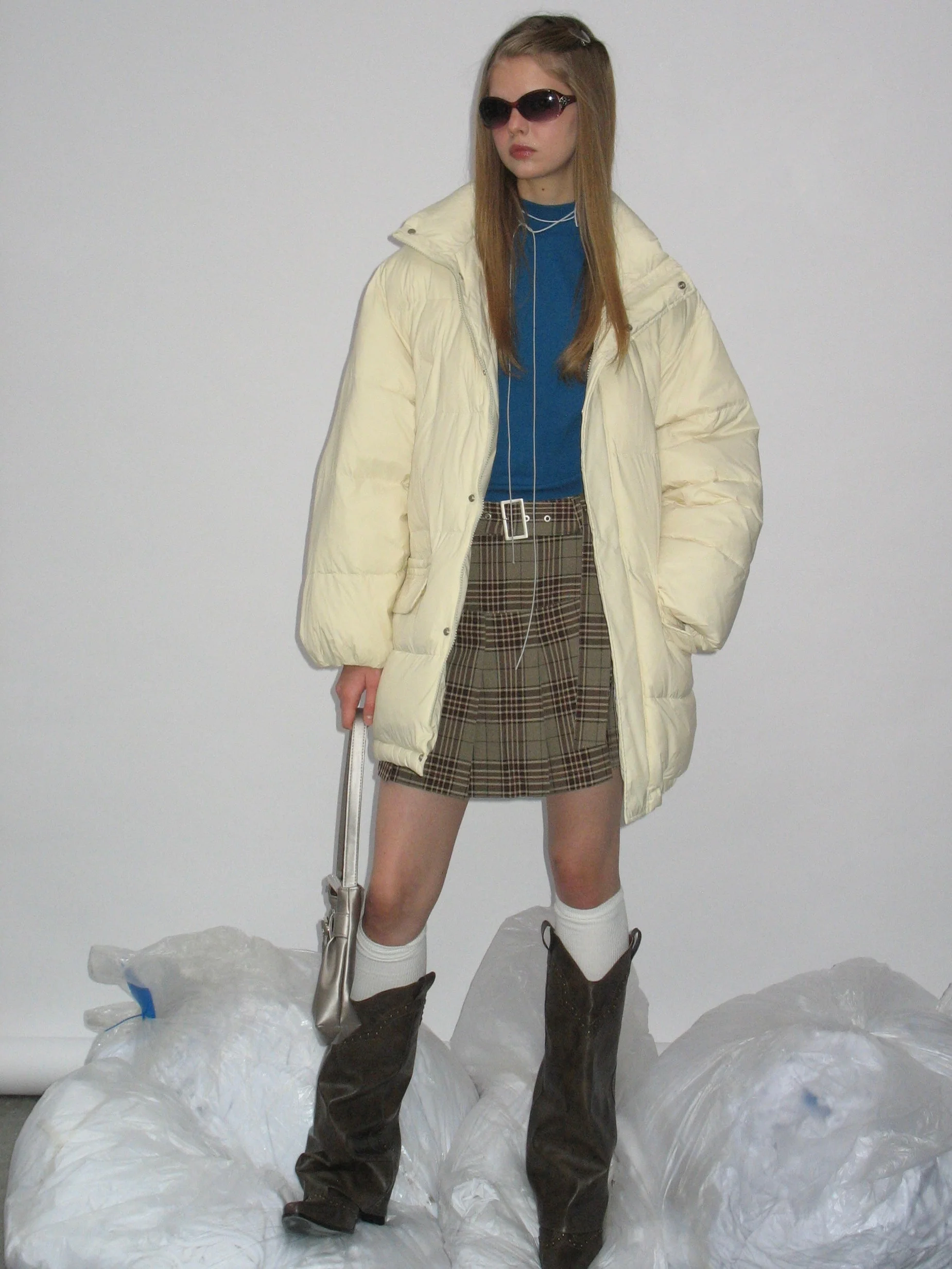 Off White Down Jacket - Image 2