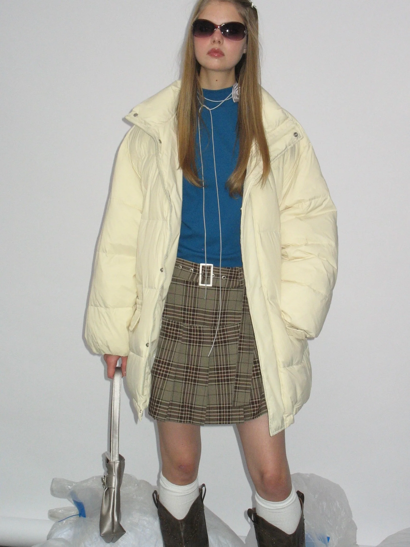 Off White Down Jacket - Image 3