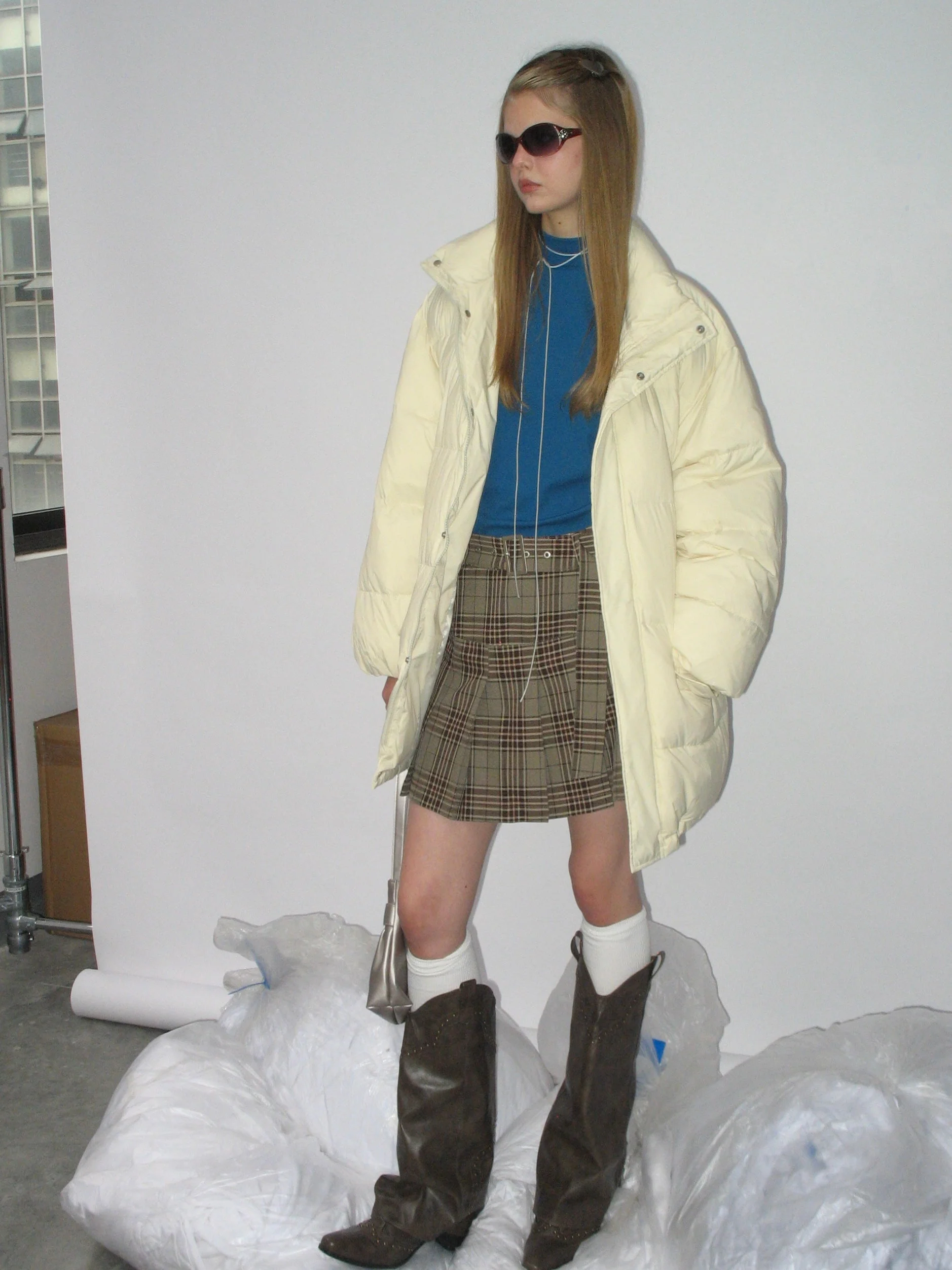 Off White Down Jacket - Image 4