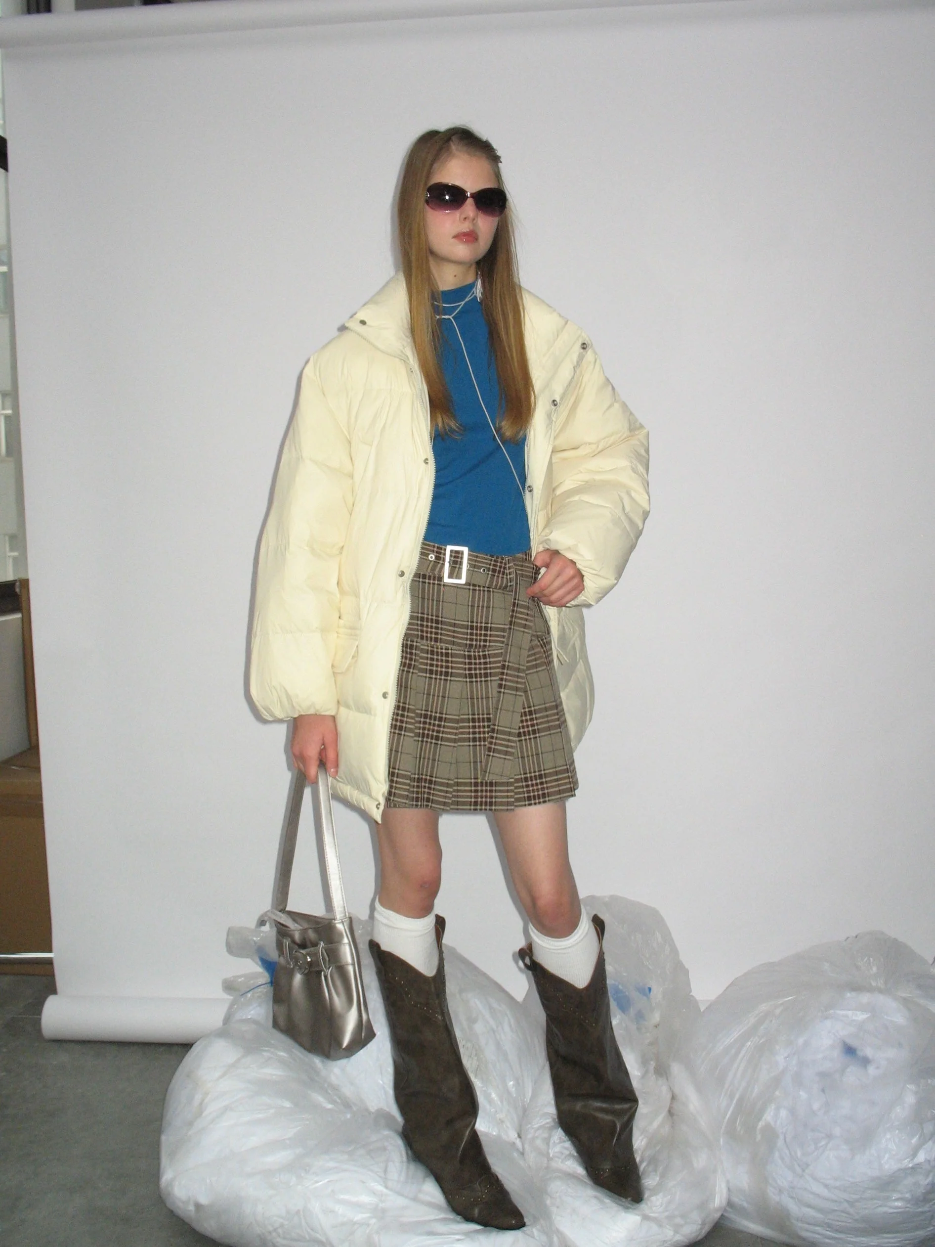 Off White Down Jacket - Image 6