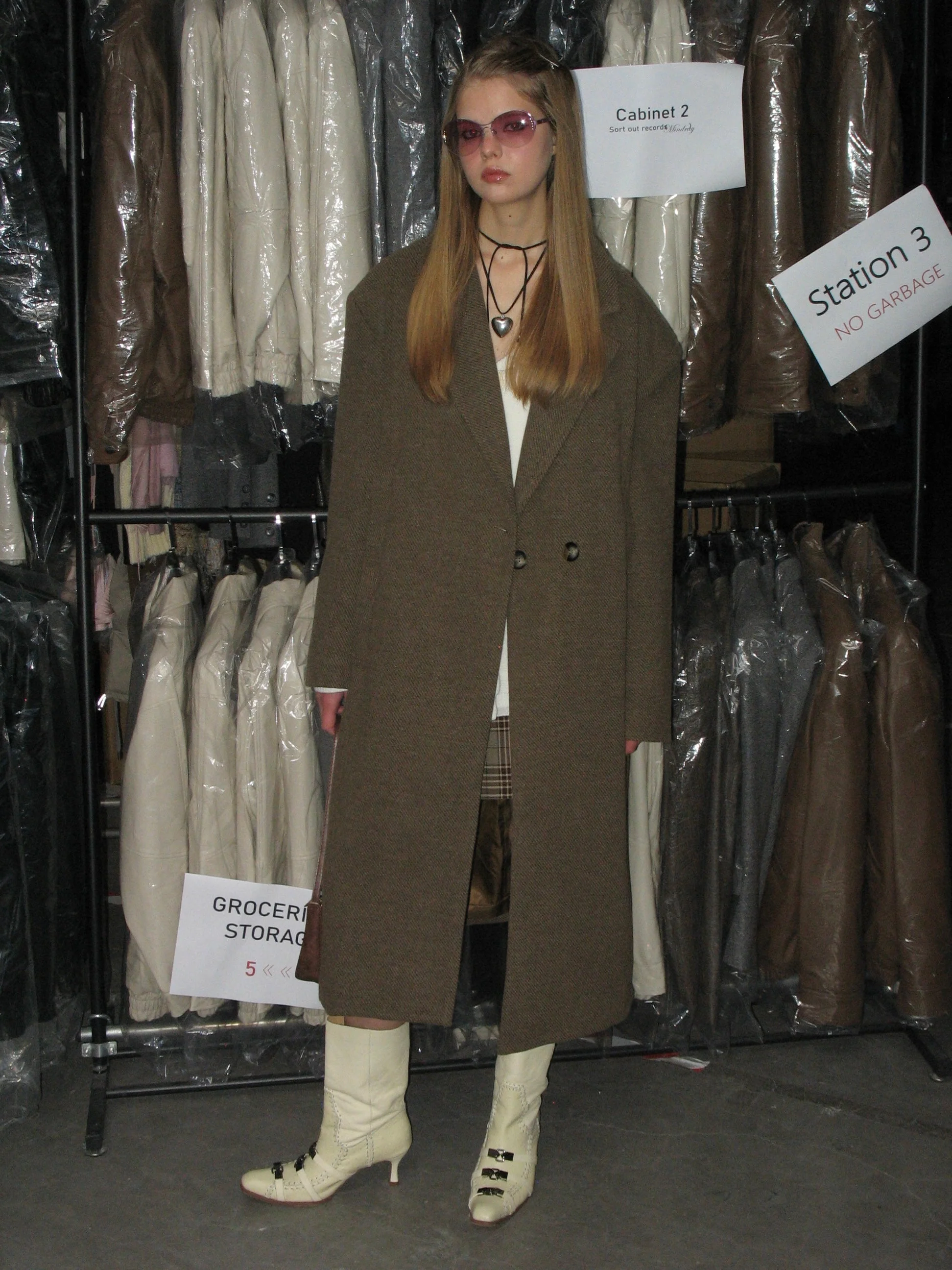 Frenchy Double Button Overcoat