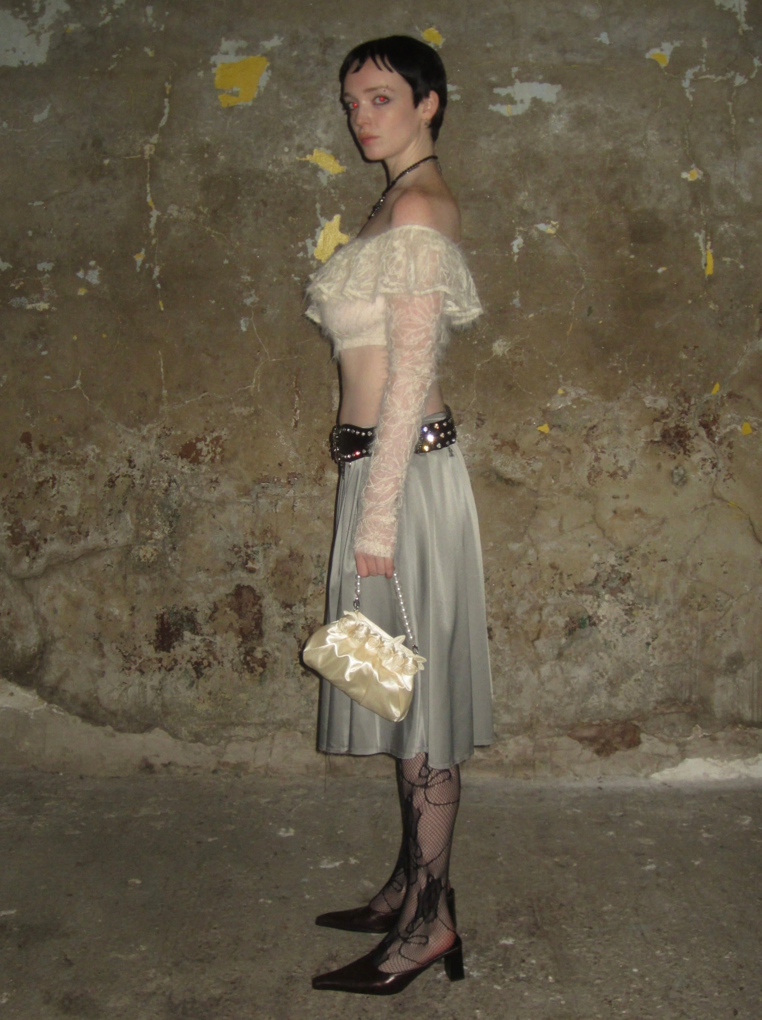 Lace Crop Top - Image 3