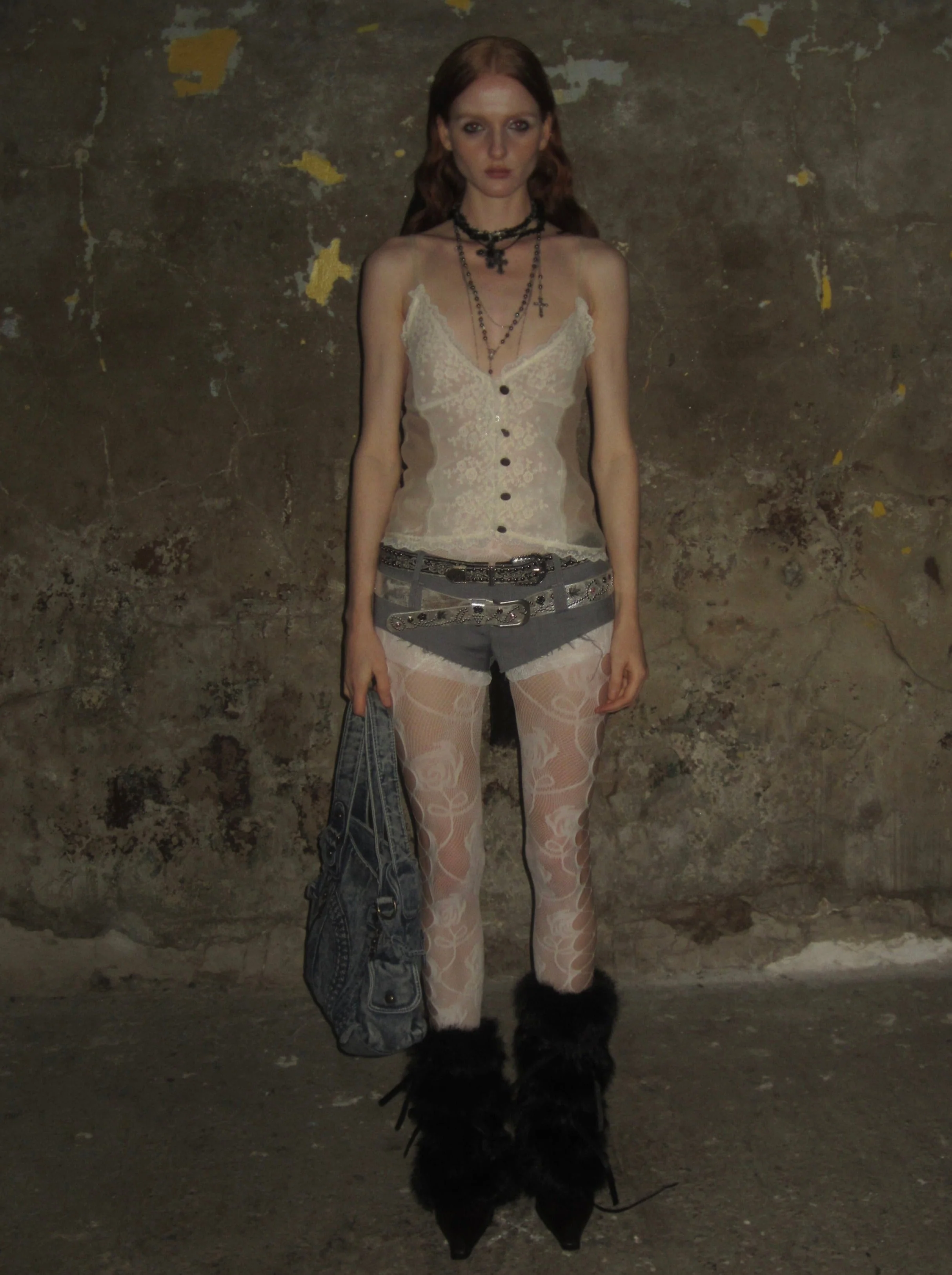 Lace-trimmed Tailored Shorts - Image 9
