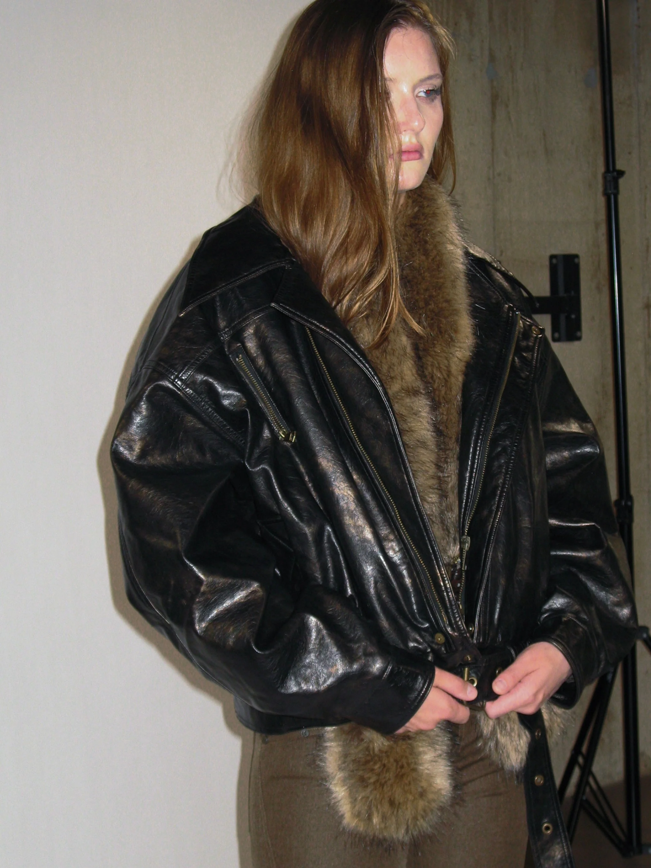 Metropolitan Faux Leather Quilted Coat - Image 9