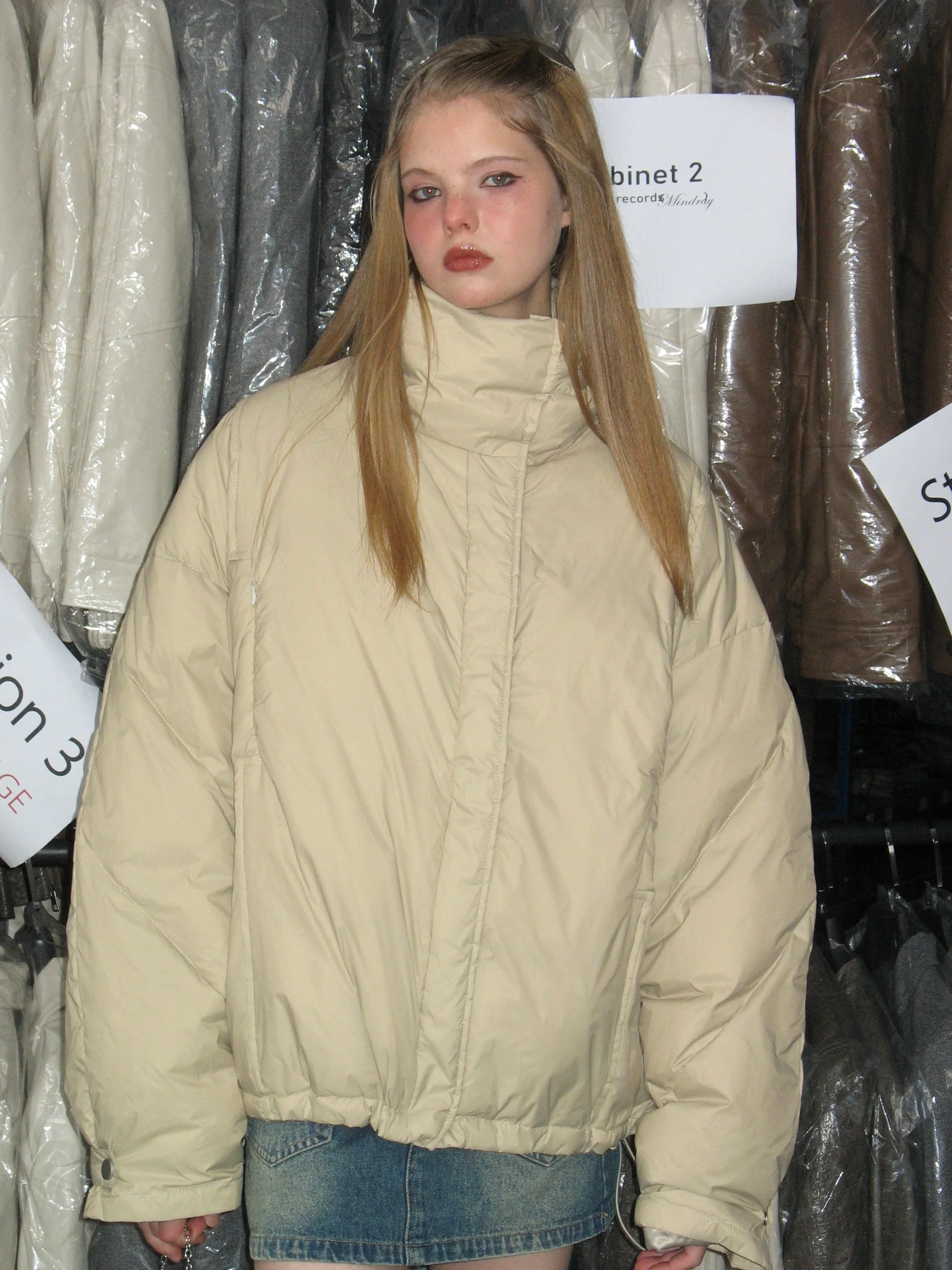 Puffer High Collar Down Jacket