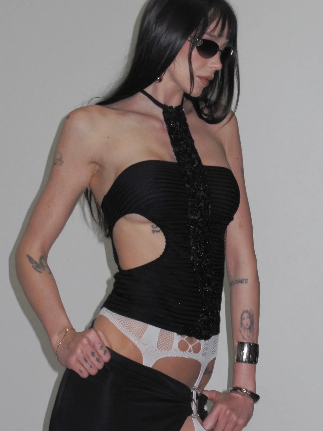 Rockaholic Sequin Halter Top - Image 9