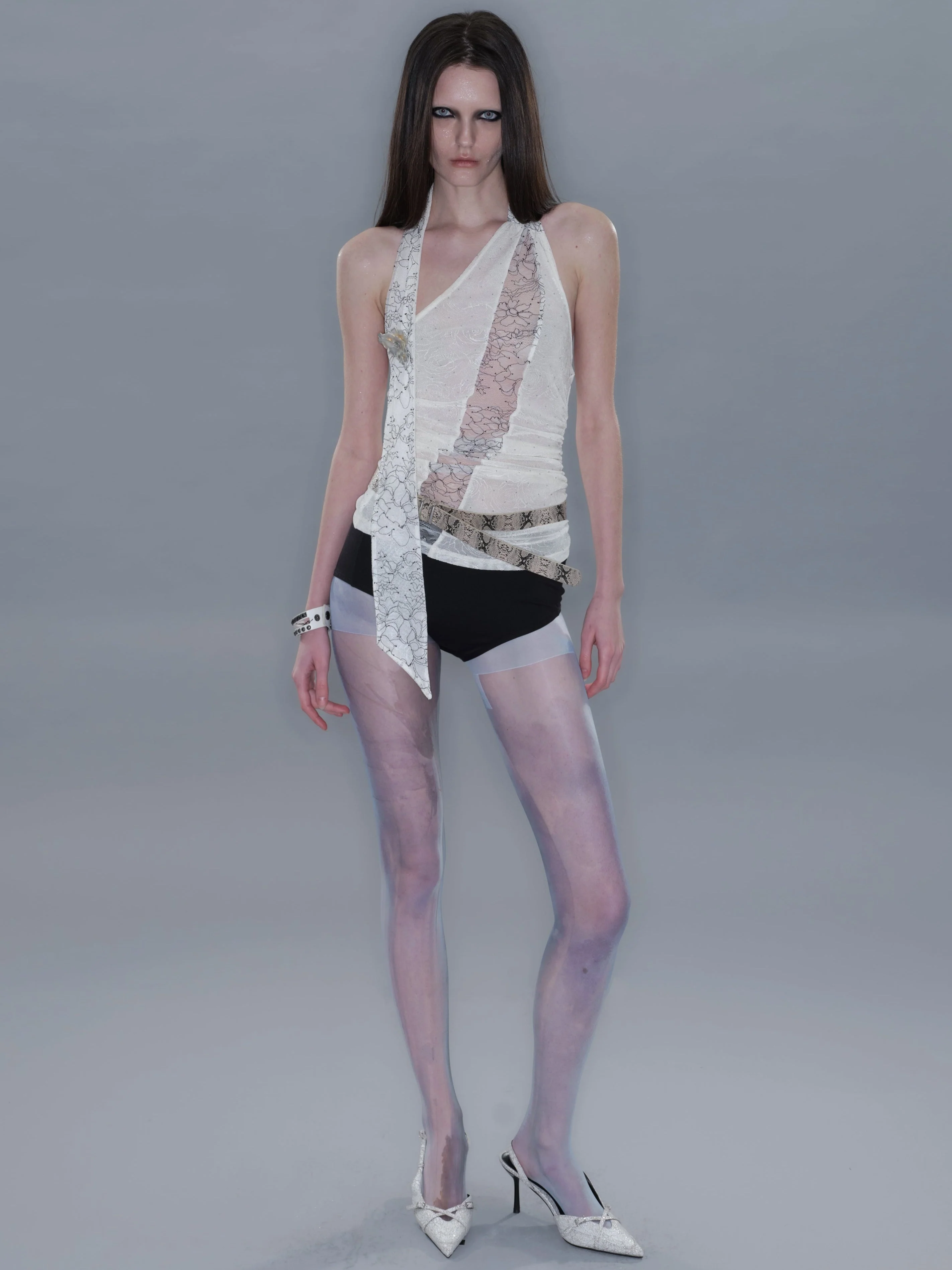 Rose Crystal-Embellished Halter Top - Image 8