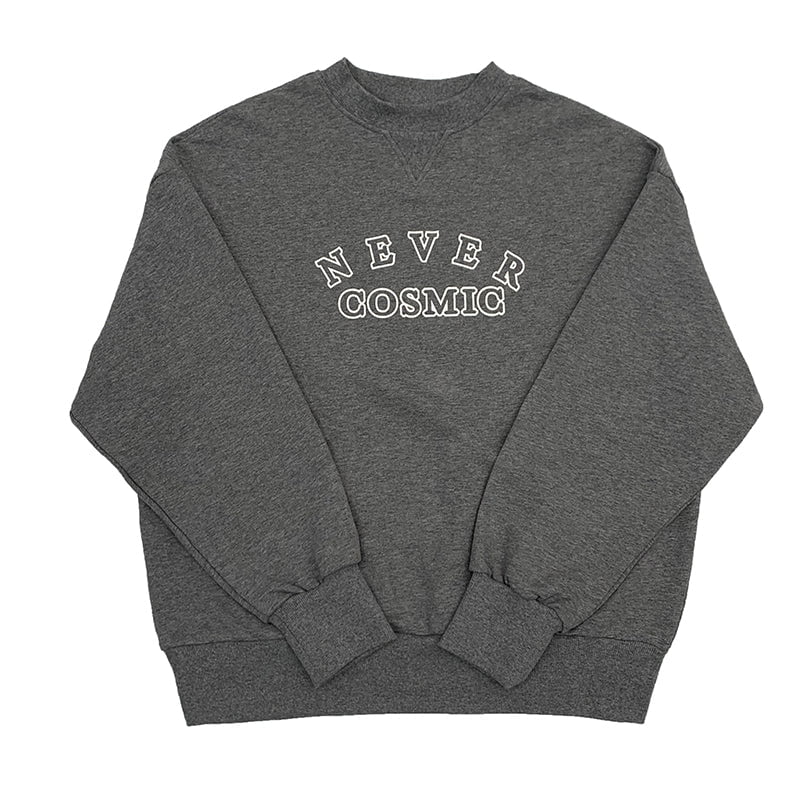 Small Fit Never Cosmic Sweatshirt / Dark Gray - Image 2