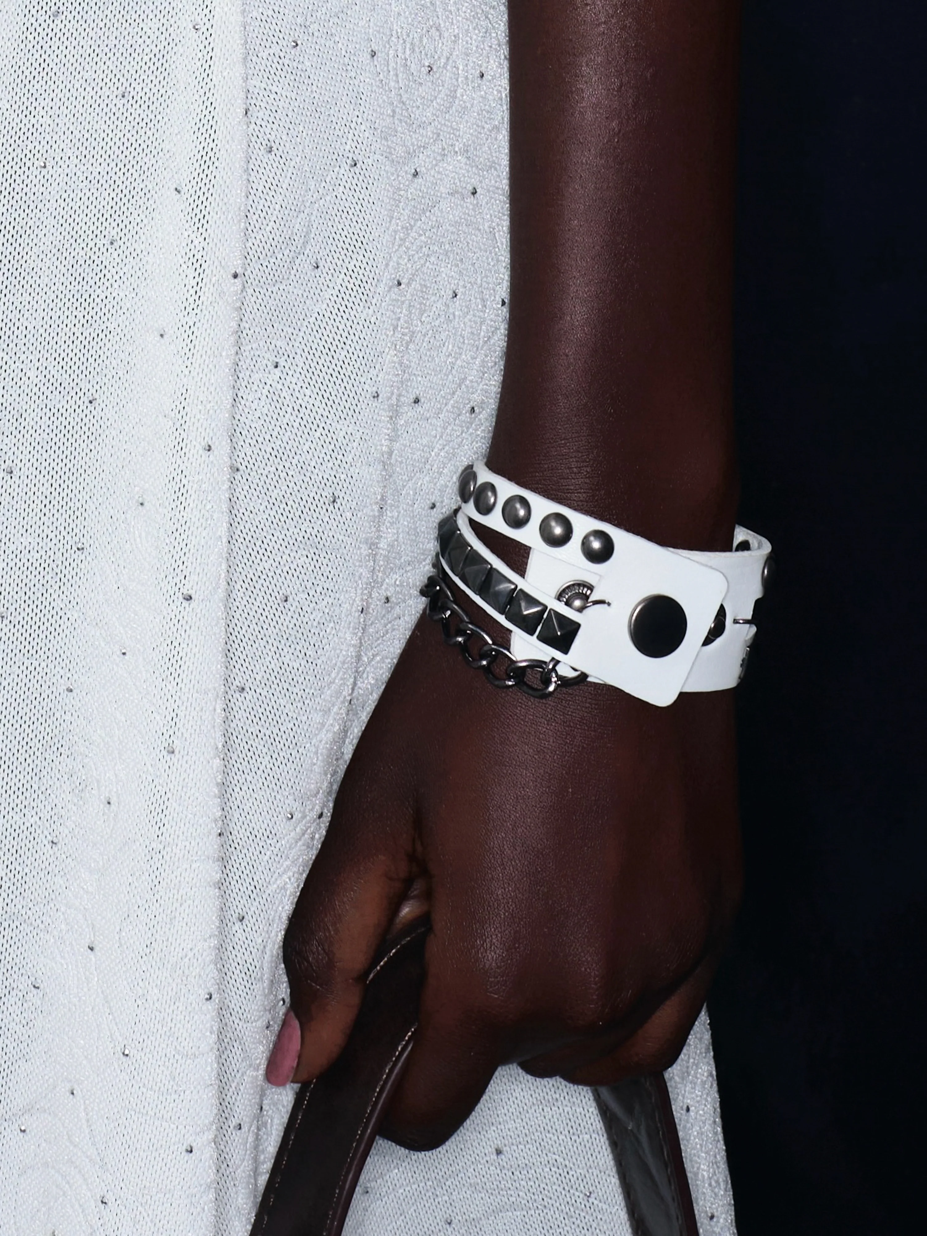 Studded Multi-layer Bracelet - Image 4
