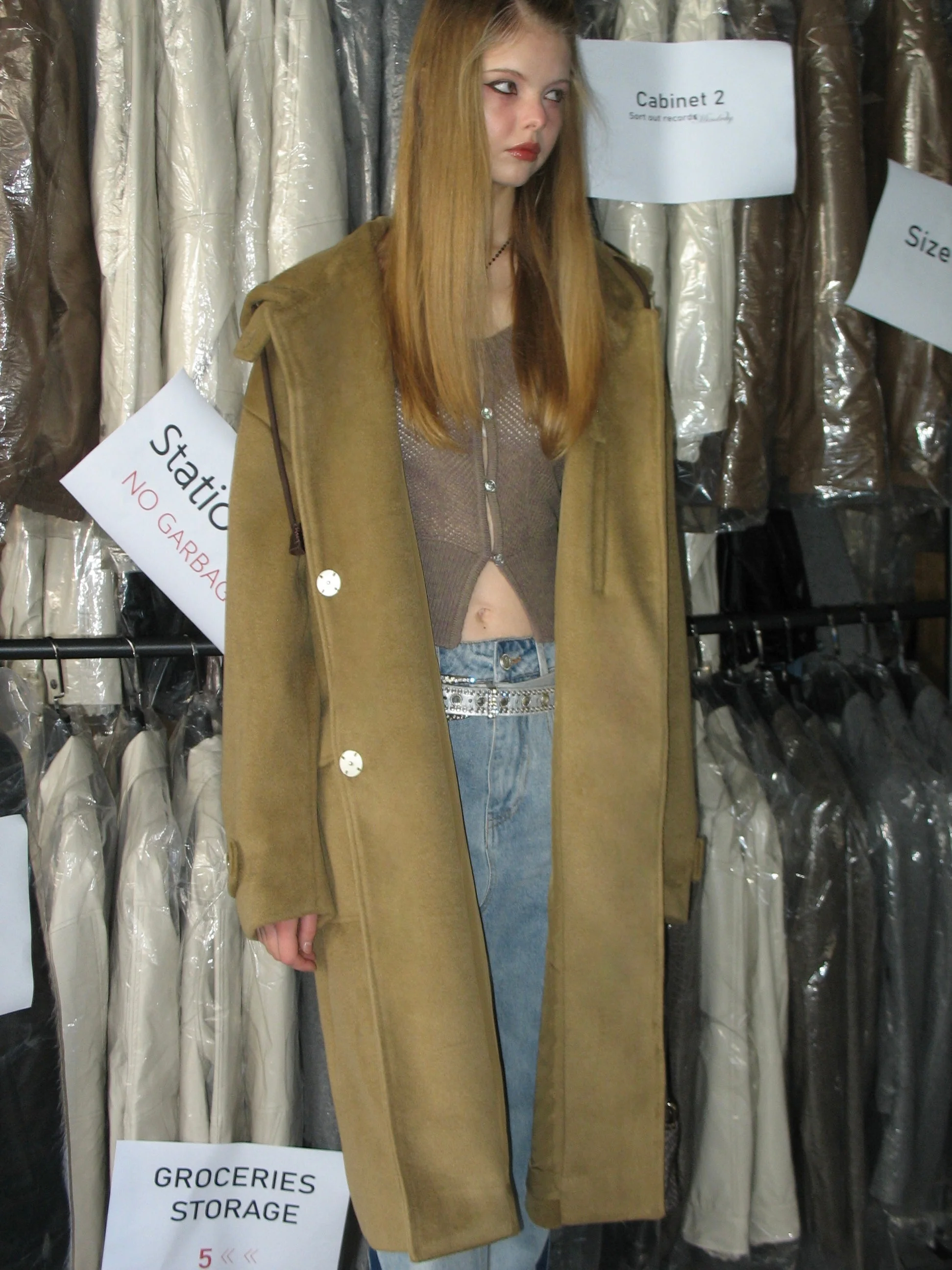 Double-Breasted Coat - Image 6